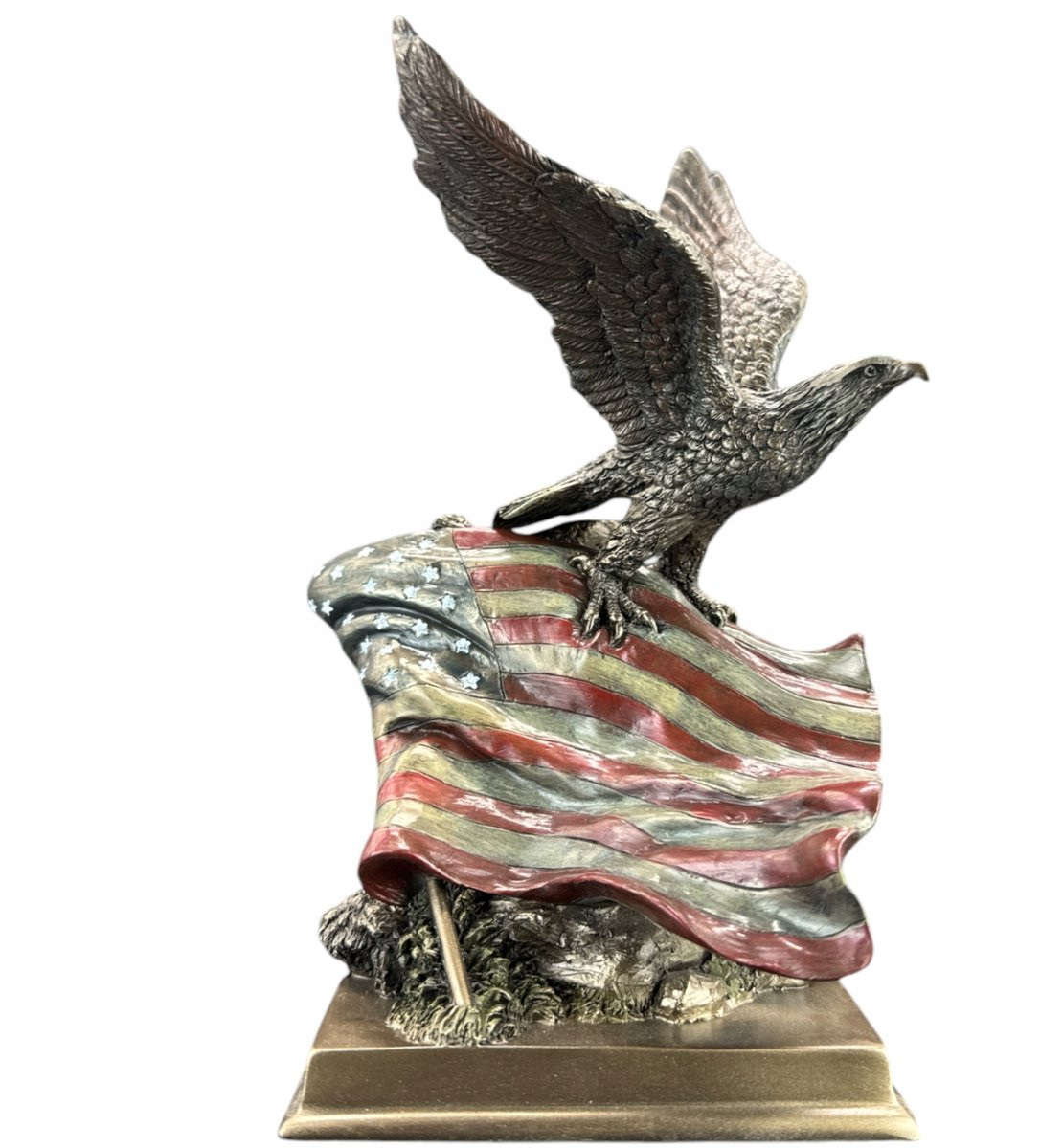 Veronese Amerikaans Adelaar Beeld - Luxe Decoratie voor op tafel