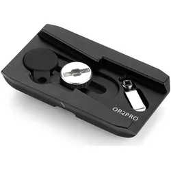 Benro QR2Pro (Stativ Schnellwechselplatte), Stativ Zubehör, Schwarz