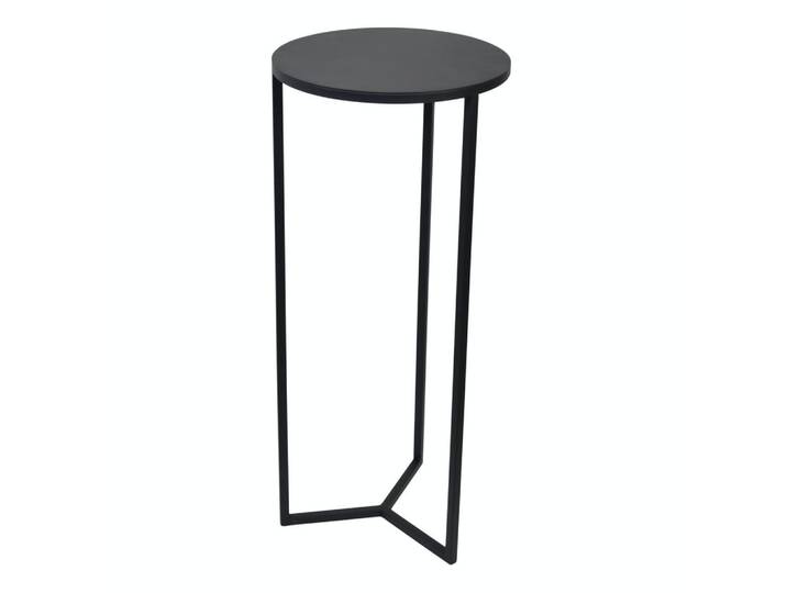 Loft42 Spalten Sense Schwarz, Metall, 35x80x35 cm, Wohnzimmer, Wohnzimmertische, Blumenständer