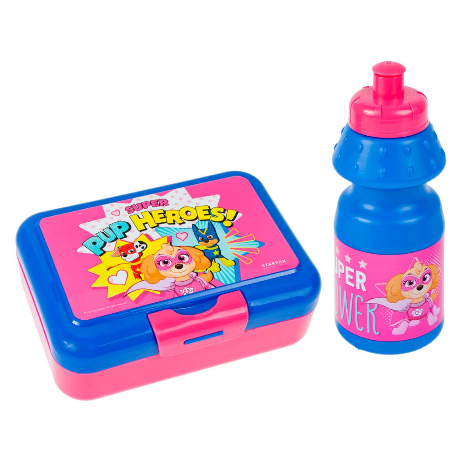 Starpak Lunchbox mit Paw Patrol Girls Trinkflasche (BI PUD PPG)