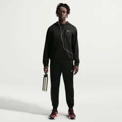 NIKE Hyverse Dri-FIT UV-Repel Fleece Trainingshose Herren 010 - black/black/white XXL