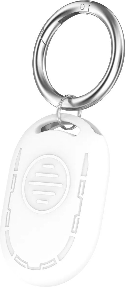 INF Silikon-Schutzgehäuse kompatibel mit Xiaomi Tag (Mi Tag) UWB und BLE – Schlanker Soft-Protector Weiß