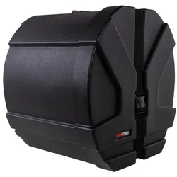 Gator GPC1816 Grooves Roto Floor Tom Case 18"x16" (Trommel), Instrumententasche + Koffer, Schwarz