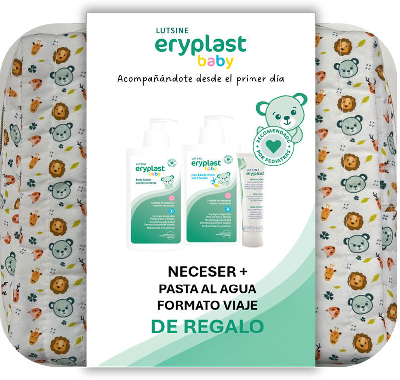 Lutsine Eryplast Estojo Para Necessidades De Higiene Pessoal Para Bebé - 4 Peças