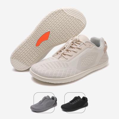Barfußschuh DOTALES "Litestep Barfußschuhe Damen & Herren Barfuß Sneaker", Damen, Gr. 42, Normalschaft, beige, Kunstfaser, Mesh, Polyurethan, Textil, Schuhe Barfußschuh, Barfuß Sneaker, Minimalschuhe