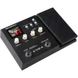 NUX Multi-Effektgerät MG-300 MKII für E-Gitarre (Amp Modeller, Looper, Overdrive, Reverb (Hall)), Effektgerät, Schwarz