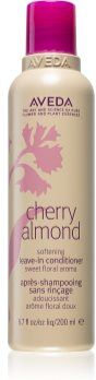 Aveda Cherry Almond Softening Leave-in Conditioner tratamento de fortalecimento sem enxagúe para cabelo brilhante e macio 200 ml. Cherry Almond Softening Leave-in Conditioner