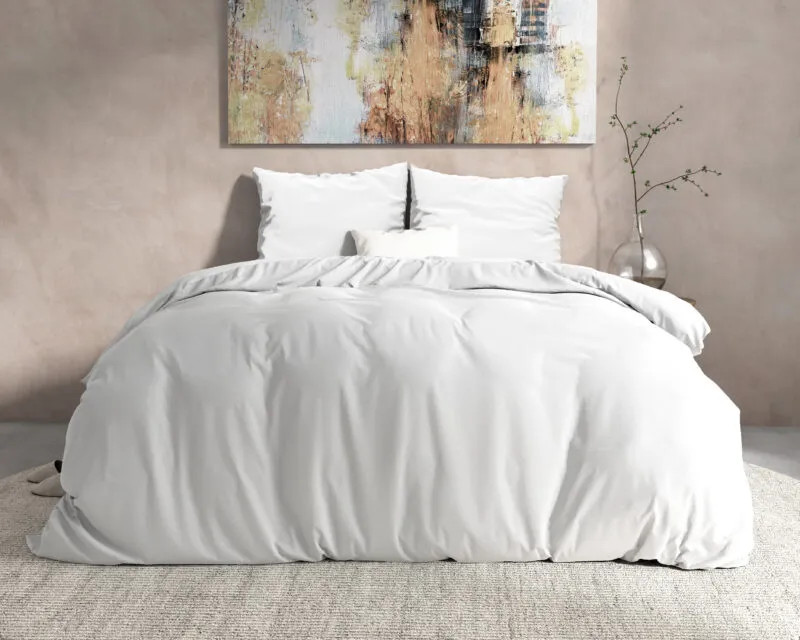 Dreamhouse DH Flanel Mendez Wit Dekbedovertrek 200 x 220 cm