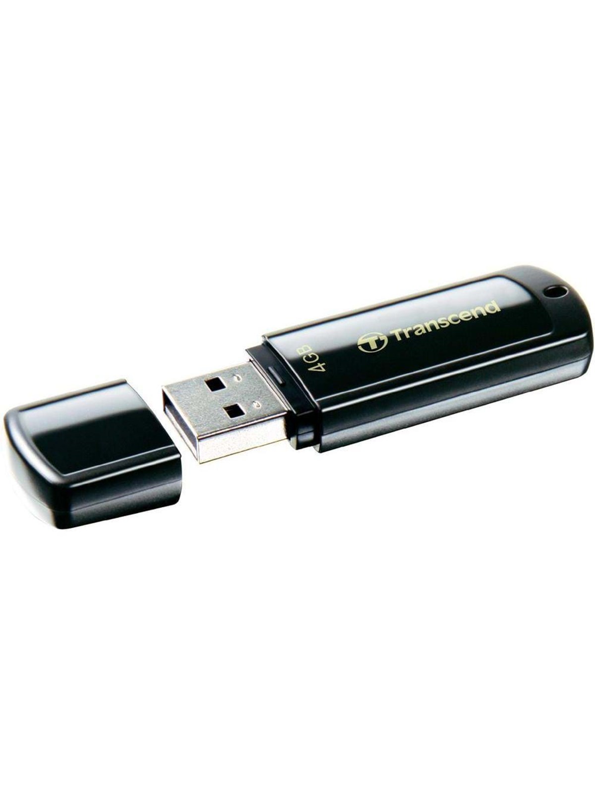 Transcend JetFlash 350 Black - 4GB - 4GB - USB-Stick