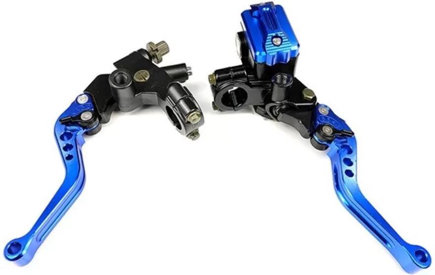 INF 6-Positionen verstellbarer oben montierter Motorrad-Brems- und Kupplungs-Hauptzylinder - CNC-Aluminiumhebel für