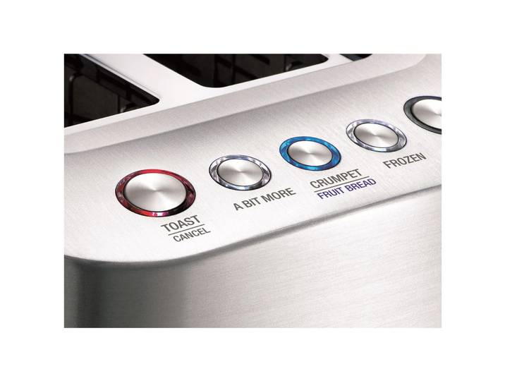 Toaster Sage Silber Metall