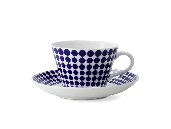 Gustavsbergs Porslinsfabrik Tasse à café et soucoupe Adam tasse à café + soucoupe