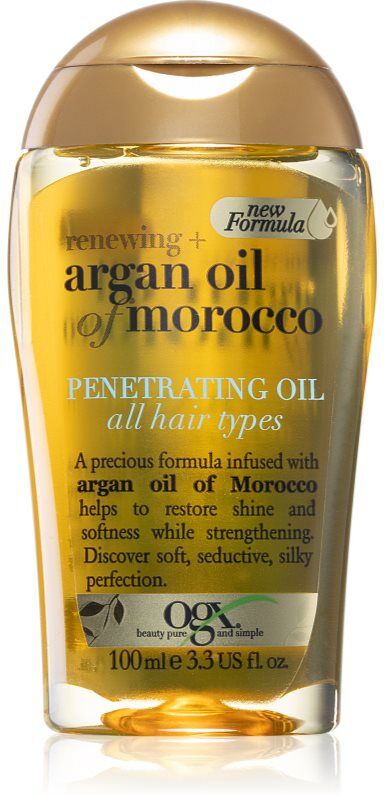 OGX Argan Oil Of Morocco Nærende olie for skinnende og blødt hår 100 ml