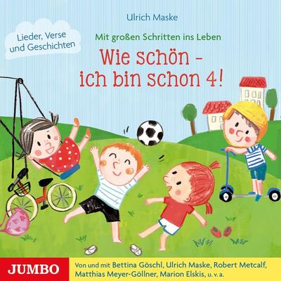 Wie schön - ich bin schon 4! - Ulrich Maske, CD, 9783833739972