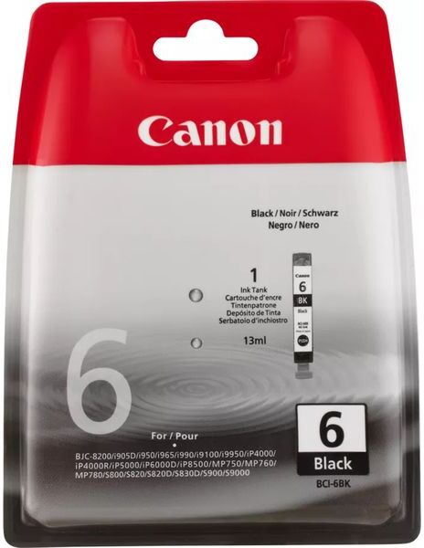 Canon BCI-6BK - Schwarz - Druckerpatrone
