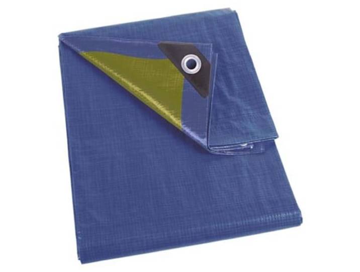 Perel Bâche 10 x 12 m\, Polyester déperlant 110 g/m²\, bâche avec 44 œillets et Coins renforcés\, pour mobilier de Jardin\, Bois\, remorque