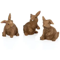Hasen-Familie, 2,5 cm, 3-teilig