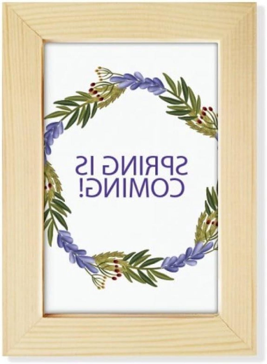 Multicolor Houten Fotolijst voor Muurdecoratie met Muurhaken, 5x7 Inch