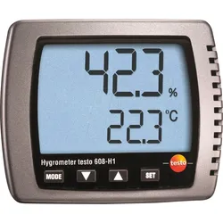 TESTO 0560 6081 - Thermo-Hygrometer testo 608-H1, 10 bis 98 % rF, Schimmelwarner