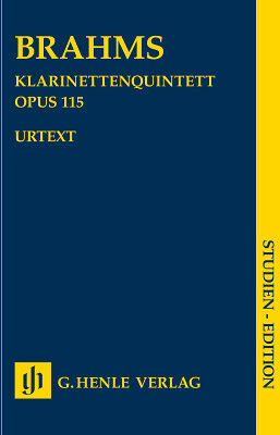 Henle Verlag Brahms Klarinettenquintett