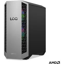 Lenovo LOQ-Turm 26ADR10 (1000 GB, 32 GB, GeForce RTX 5060 Ti), PC, Grau, Schwarz