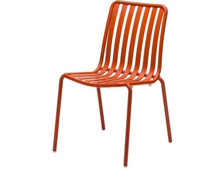 Stuhl Casablanca Aluminium orange 50.5x84.2x59 cm