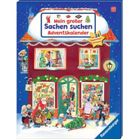 Mein großer Sachen suchen Adventskalender, Lernbuch
