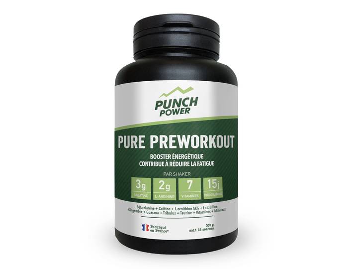 Complément Pure Pre-Workout Fruits Rouges PUNCH POWER