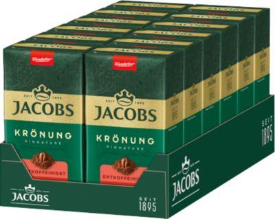 Jacobs Krönung Filterkaffee, entkoffeiniert, 500 g