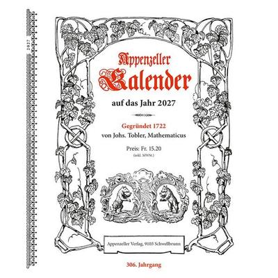 Appenzeller Kalender 2027