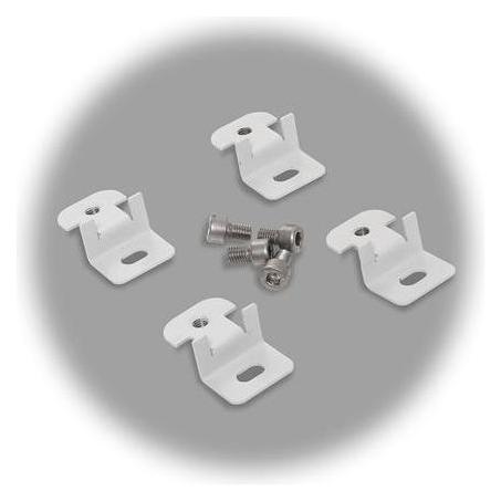 Fibox Wall Mounting Lug Set, Small, 10mm Gap (Montagehalterung) (WMK ARCA 10 Small)