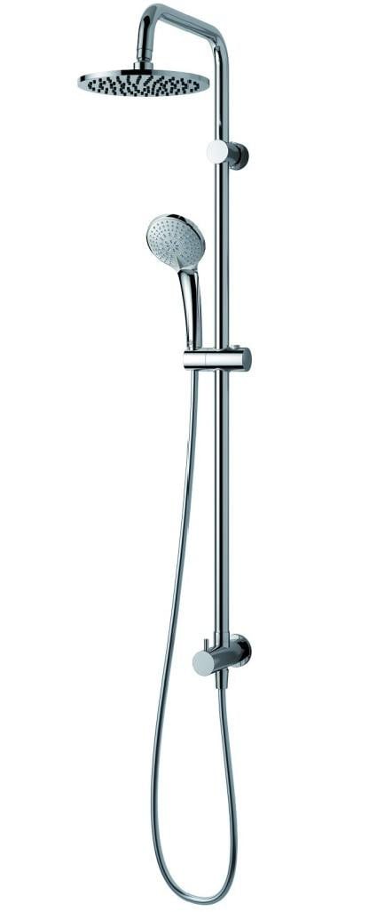 Ideal Standard Duschsysteem Idealrain, chroomkleurig, voor inbouwmontage