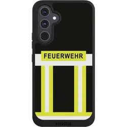 Nivocase Handyhülle für Samsung Galaxy A54 5G Hülle NIVOpure Case Schwarz Beruf Feuerwehr Feuerwehrmann (Samsung Galaxy A54 5G), Smartphone Hülle, Schwarz