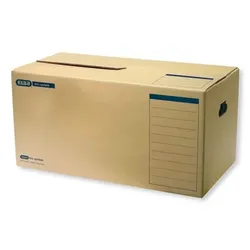 Elba 100421124 Dateiablagebox Karton Hellbraun