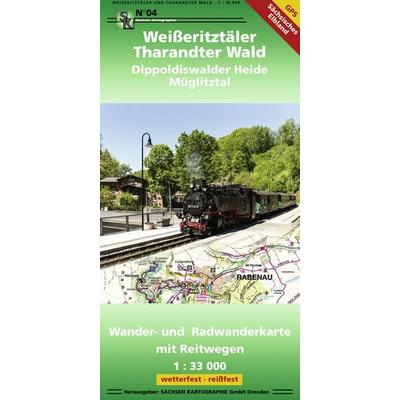 Weißeritztäler - Tharandter Wald Dippoldiswalder Heide - Müglitztal, Sonstige von , Sachsen Kartographie, 978-3-86843-004-2