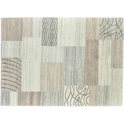 THEKO Nepalteppich Nakarta 4028 122 natur grau 190 x 250 cm