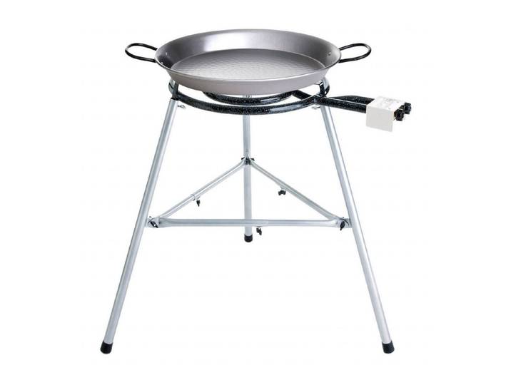 PAELLA WORLD Camping-Gasgrill Paella World Comfort Line Set 4 mit Brenner und Paella-Pfanne aus