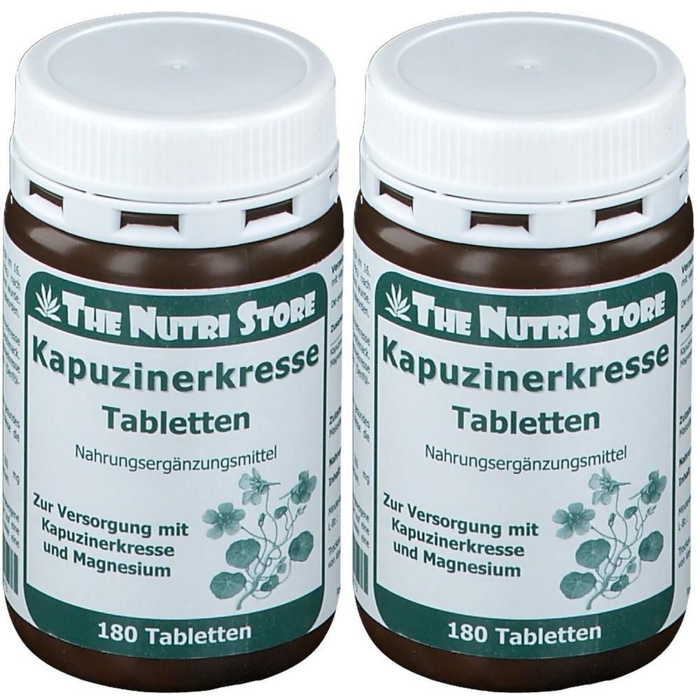 Kapuzinerkresse Tabletten 2x 2x180 St