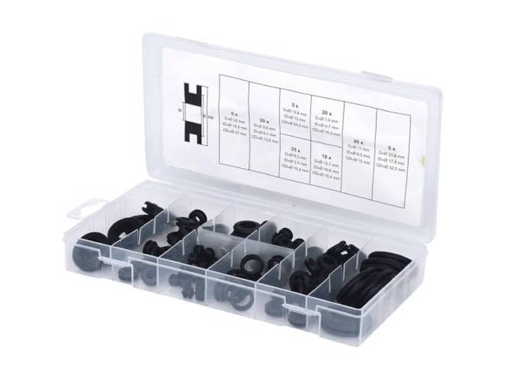 KS Tools 970.0050 Assortiment de 110 Joints en Caoutchouc Assortiment de joints en caoutchouc x110