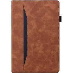 Cover-Discount Kindle Paperwhite 2024 - Etui mit Kartenfächer (Amazon Kindle Paperwhite 2024), eReader Hülle, Braun