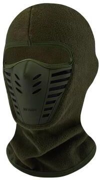 Inspired Finds Winter Outdoor Full Face Windproof Balaclava Mask For Cycling, Skiing, And Motorcycle Riding green