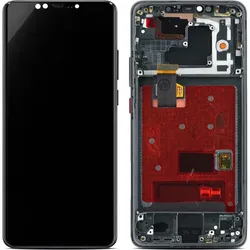 OEM Display (Soft-OLED) + Rahmen für Huawei Mate 20 Pro Twilight (Display, Huawei Mate 20 Pro), Mobilgerät Ersatzteile