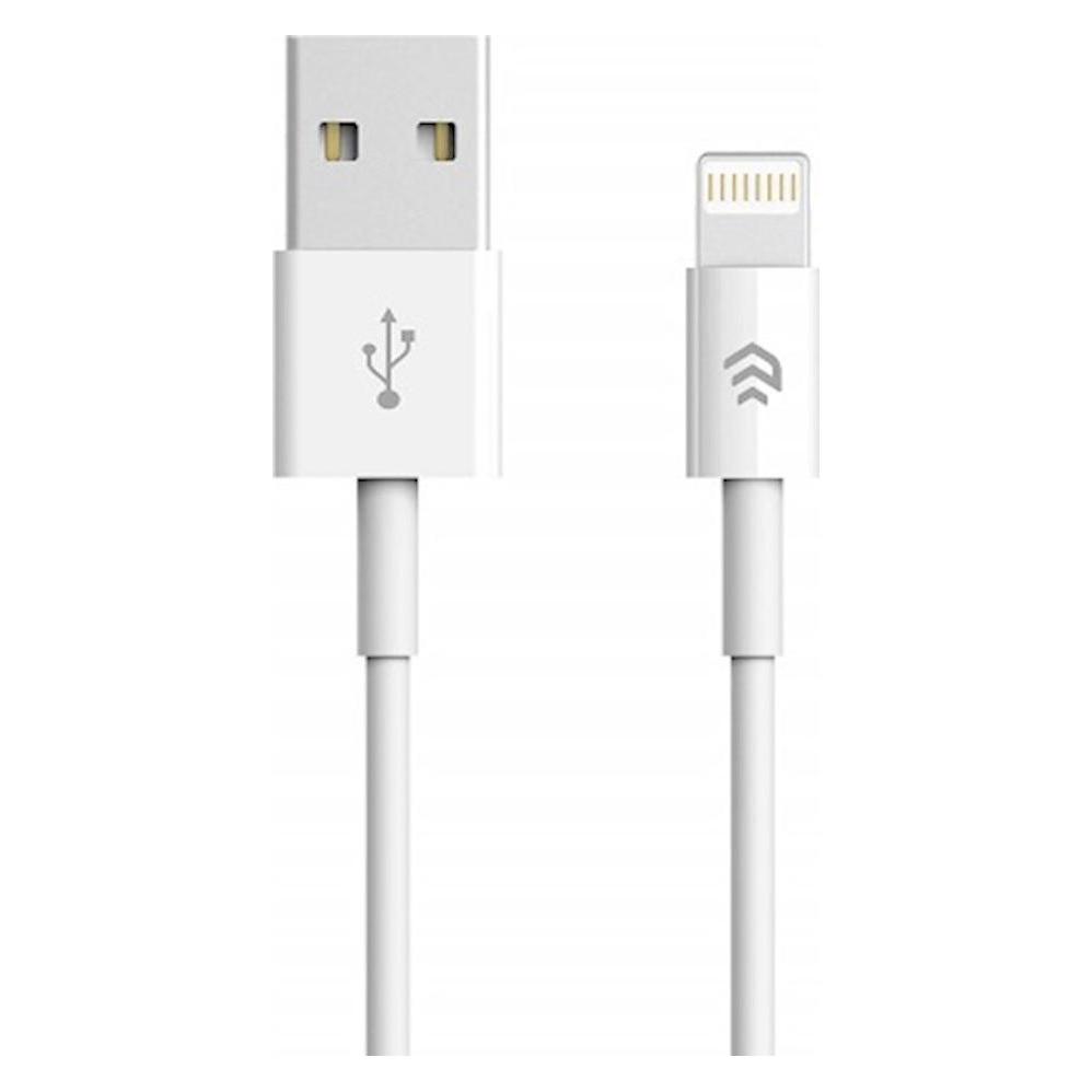 Devia Kabel Smart USB - Lightning 1,0 m 2,1A weiss (1 m, 10 W) (33453588)