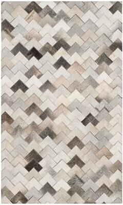 SAFAVIEH Handmade Studio Leather Nicolasa Modern Leather Rug