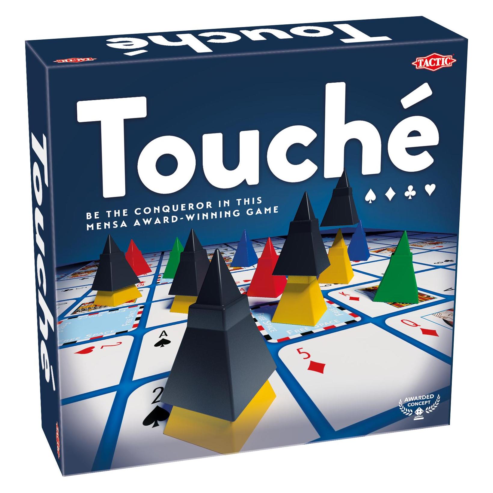 Selecta Spielzeug Spiel Touche (Deutsch, Englisch, Französisch, Niederländisch, Polnisch, 2 - 4 Spieler) (469075)