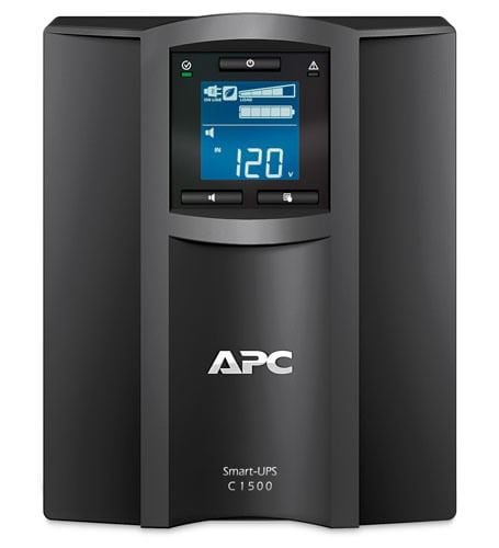 APC Smart UPS C SMC1500IC, 1500VA, 8x C13, AVR, Display, SmartConnect, Überspannungsschutz