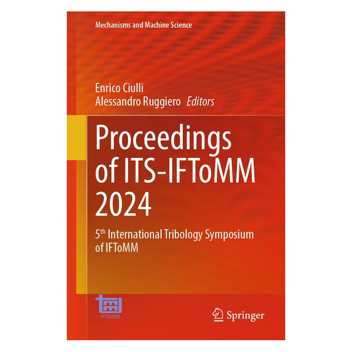 Springer Proceedings of ITS-IFToMM 2024 (Englisch, Hardcover, Alessandro Ruggiero, Enrico Ciulli) (9783031626159)