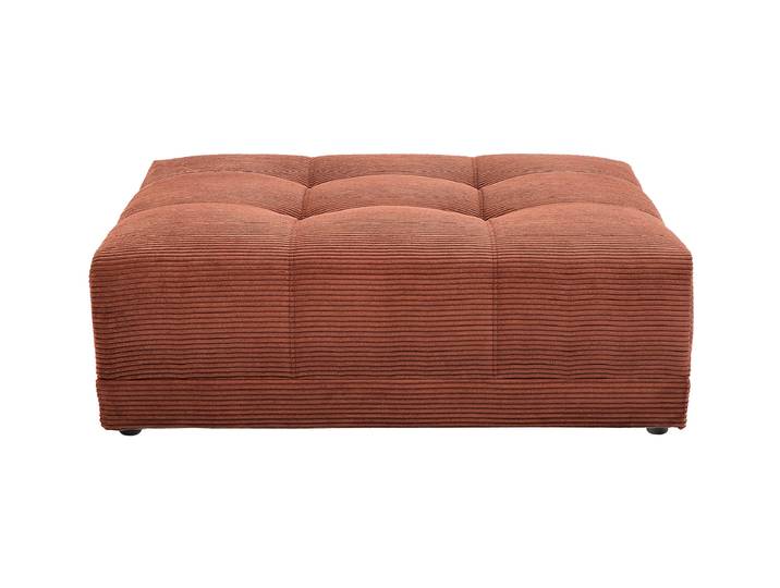 Hocker Sitzhocker 126 x 125 cm Cord rost - JANNI