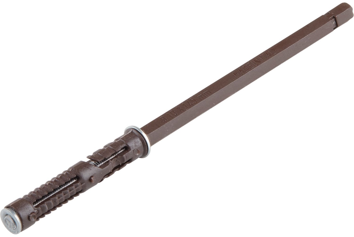 Blinde plankdrager Italiana Ferramenta bruin inclusief plug - 145 x 10 mm