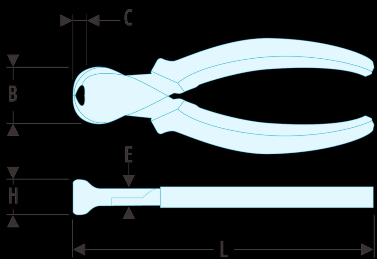 Facom Vornschneider - SLS - 200mm (190.20CPESLS)